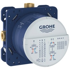 Душова система прихованого монтажу з термостатом Grohe Grohtherm SmartControl UA26415SC6 на 3 споживачі