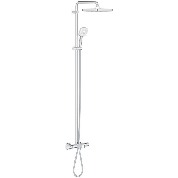 Душова система Grohe New Tempesta Cosmopolitan 26691001 з термостатом та виливом