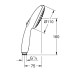Ручний душ Grohe Tempesta 27597003 2 режими струменю