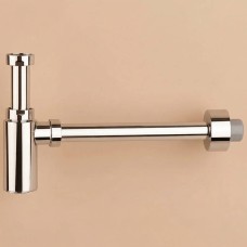Сифон для раковини колбовий Devit DEV001586 випуск d32/d40, хром
