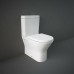Унітаз-компакт RAK Ceramics RESORT RST17AWHA + RST10AWHA + RESC0004 безобідковий з сидінням Soft-close