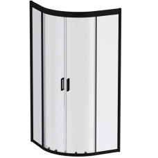 Душова кабіна AM.PM Gem W90UG-401-080BT 80x80 см профіль чорний матовий, скло прозоре