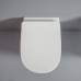 Унітаз підвісний ArtCeram Ten TEV006 05;00+TEA011 05 безобідковий з кришкою soft-close білий матовий