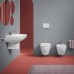 Унітаз підвісний ArtCeram Ten TEV006 05;00+TEA011 05 безобідковий з кришкою soft-close білий матовий