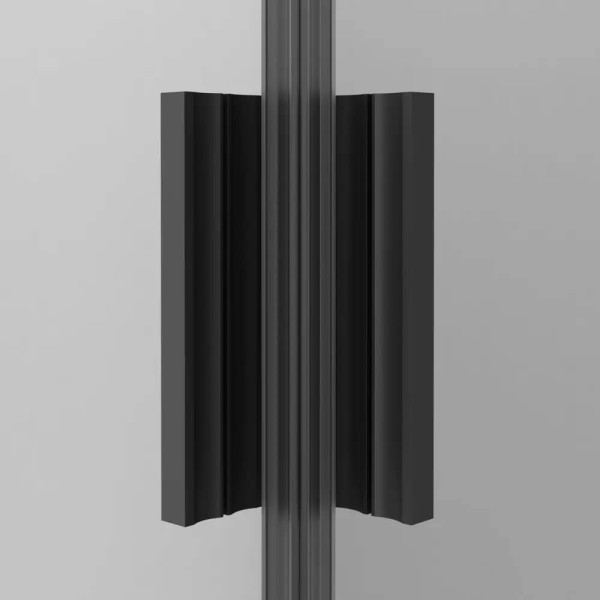 Душова кабіна AM.PM Gem Square Slide W90UG-403-090BT 90x90 см профіль чорний матовий, скло прозоре