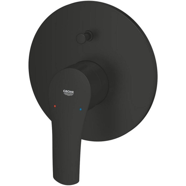 Змішувач прихованого монтажу для ванни/душу Grohe Eurosmart 194502433 чорний матовий