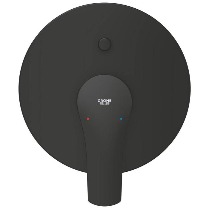 Змішувач прихованого монтажу для ванни/душу Grohe Eurosmart 194502433 чорний матовий