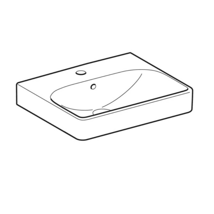 Раковина Geberit Smyle Square 500.256.01.1 50 см Раковина Geberit Smyle Square 500.256.01.1 50 см
