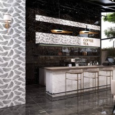 Плитка Golden Tile Nero E Bianco Білий NB0051 30х60 см