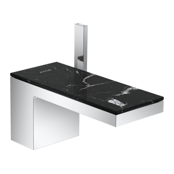 Накладка для змішувача Axor MyEdition 47913000 200 мм мармур Nero Marquina