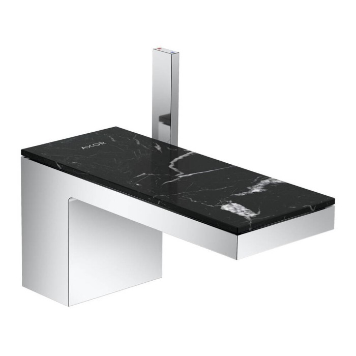 Накладка для змішувача Axor MyEdition 47913000 200 мм мармур Nero Marquina Накладка для змішувача Axor MyEdition 47913000 200 мм мармур Nero Marquina