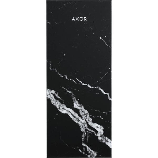 Накладка для змішувача Axor MyEdition 47913000 200 мм мармур Nero Marquina