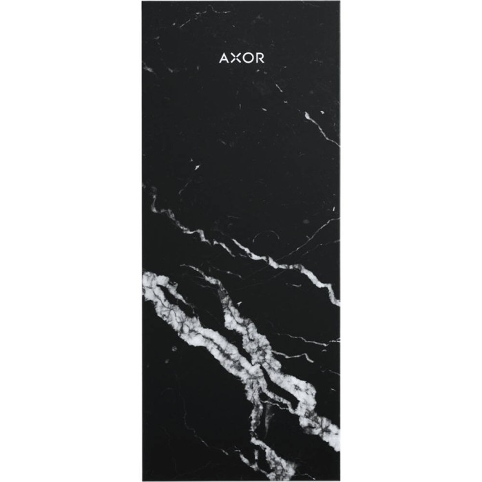 Накладка для змішувача Axor MyEdition 47913000 200 мм мармур Nero Marquina