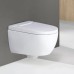 Унітаз-біде підвісний Geberit AquaClean Alba 146.350.01.1, KeraTect, накладка біла Унітаз-біде підвісний Geberit AquaClean Alba 146.350.01.1, KeraTect, накладка біла