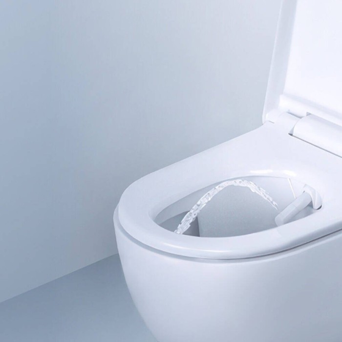 Унітаз-біде підвісний Geberit AquaClean Alba 146.350.01.1, KeraTect, накладка біла Унітаз-біде підвісний Geberit AquaClean Alba 146.350.01.1, KeraTect, накладка біла