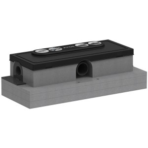 Прихована частина для монтажу душового каналу Axor uBox universal 01006180 D40