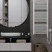 Рушникосушарка електрична Instal Projekt Omega OMERE-50/90 500х1000 мм з теном YUUKI-03C1 300Вт, білий глянець