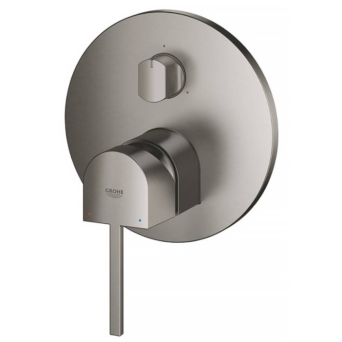 Змішувач прихованого монтажу для душу Grohe Plus 24093AL3 графіт темний матовий