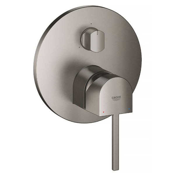 Змішувач прихованого монтажу для душу Grohe Plus 24093AL3 графіт темний матовий