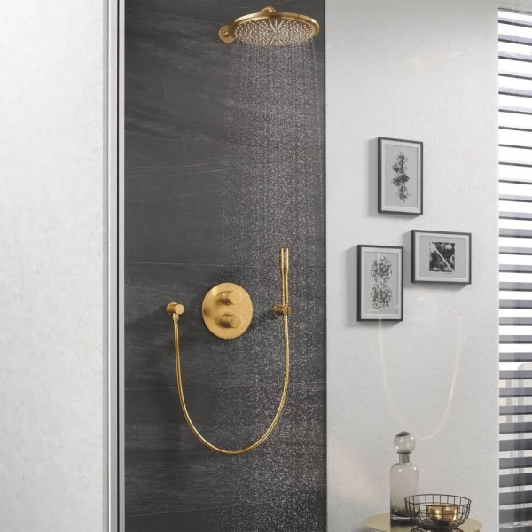 Верхній душ Grohe Rainshower Cosmopolitan 310 26066GN0 з кронштейном