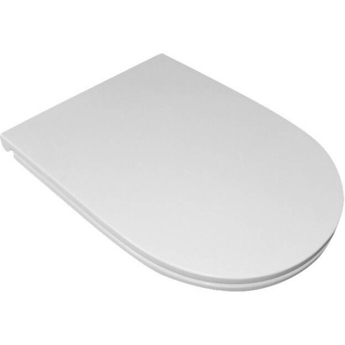 Кришка для унітаза Kerasan Aquatech 3791 30 slim, quick-fix, soft-close, білий матовий/хром