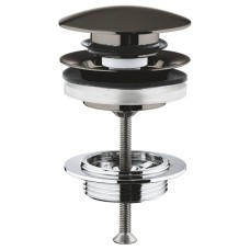 Донний клапан для раковини Grohe 65807AL0 click-clack графіт