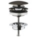 Донний клапан для раковини Grohe 65807AL0 click-clack графіт