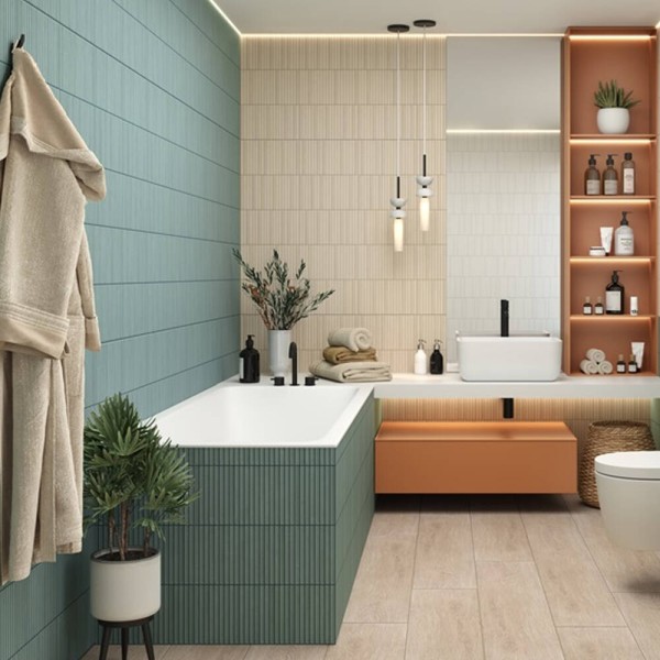 Плитка Almera Ceramica (Spain) Stick sage 30х90 см