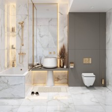 Керамограніт Almera Ceramica (Spain) N.Basil white pul 60x120 см