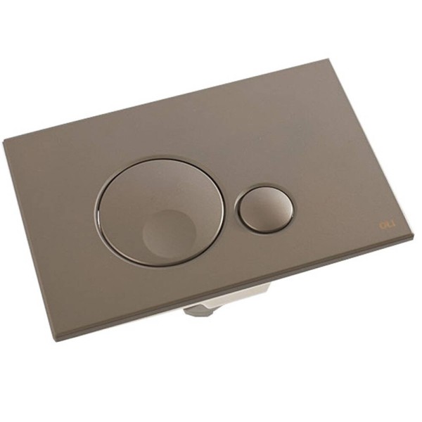 Клавіша змиву Oli Globe 152953 сірий Soft-touch