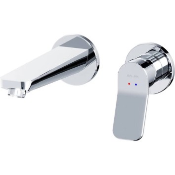 Змішувач прихованого монтажу для раковини АМ.PM X-Joy F85A72600 хром