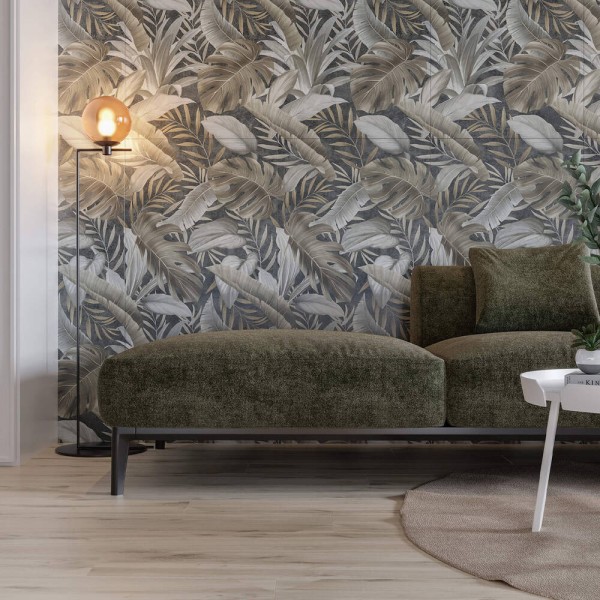 Керамограніт Golden Tile Oasis Tropics Чорний OSС920 60Х120 см