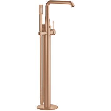 Змішувач для ванни Grohe Essence 25248DL1 підлоговий, теплий захід сонця (брашоване рожеве золото)