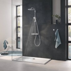 Душова система Grohe Rainshower SmartActive 26836DC0 з термостатом, суперсталь
