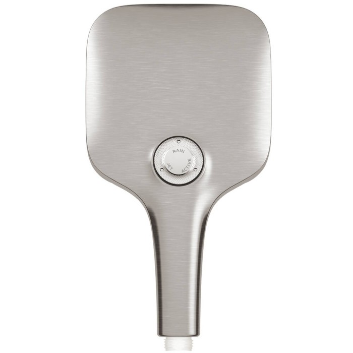 Ручний душ Grohe Rainshower SmartActive Cube 26582DC0 3 режими струменю, суперсталь