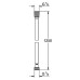 Душовий шланг Grohe Silverflex 28362GL1 золото Cool Sunrise 1,25 м