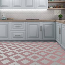Керамограніт Ceramica Deseo Ec. Zebra Pink 22,3x22,3 см