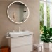 Змішувач для раковини Hansgrohe Tecturis S 73310700 з донним клапаном, білий матовий