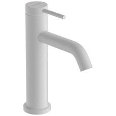 Змішувач для раковини Hansgrohe Tecturis S 73310700 з донним клапаном, білий матовий