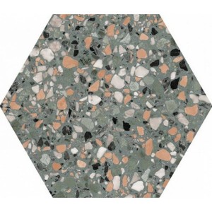 Керамограніт WOW 123384 Terrazzo Teal 32х36,8 см