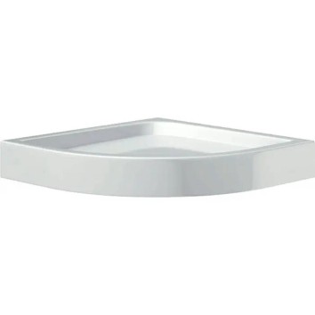 Душовий піддон AM.PM Gem W90T-401-080W 80х80 см чверть кола