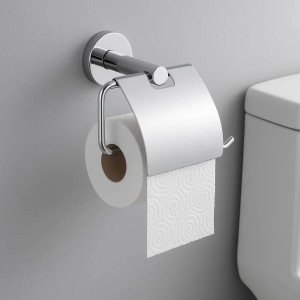 Тримач для туалетного паперу AM.PM X-Joy A85A341400 з кришкою, хром