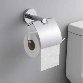 Тримач для туалетного паперу AM.PM X-Joy A85A341400 з кришкою, хром