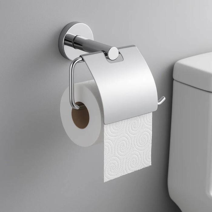 Тримач для туалетного паперу AM.PM X-Joy A85A341400 з кришкою, хром