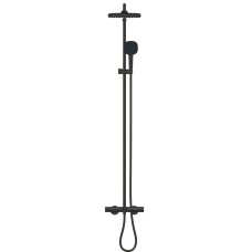 Душова система Grohe Tempesta Cosmopolitan 266912431 із виливом, чорний матовий