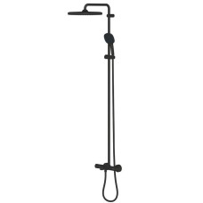 Душова система Grohe Tempesta Cosmopolitan 266912431 із виливом, чорний матовий