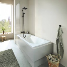 Душова система Grohe Tempesta Cosmopolitan 266912431 із виливом, чорний матовий