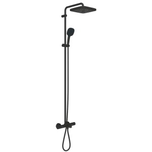 Душова система Grohe Tempesta Cosmopolitan 266912431 із виливом, чорний матовий