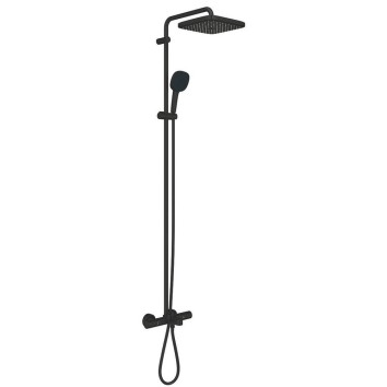 Душова система Grohe Tempesta Cosmopolitan 266912431 із виливом, чорний матовий