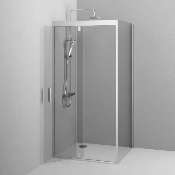 Душова кабіна AM.PM Gem W90UG-404-090MT 90x90 см профіль хром матовий, прозоре скло